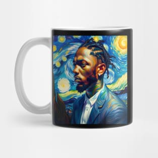 Kendrick Lamar In Van Gogh Style Mug